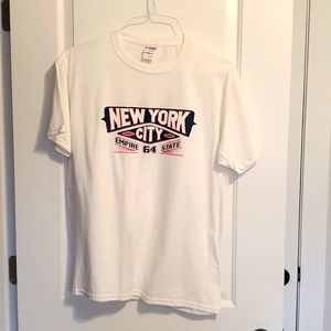 Jerzees New York City Men Tshirt S M